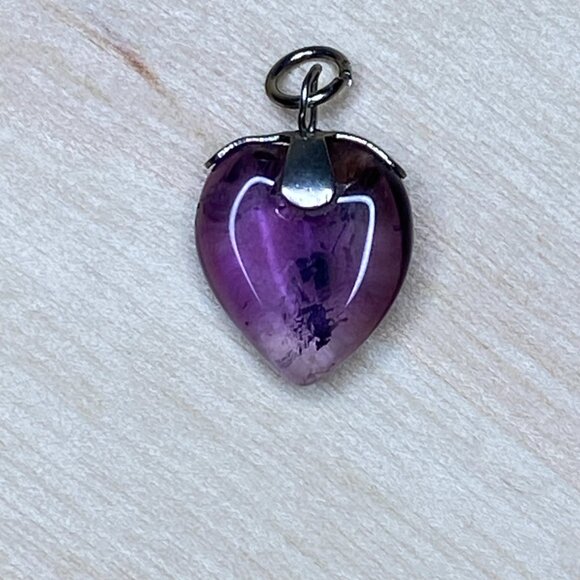 Small Pendants - Sterling Silver 925 and Gemstones Turquoise, Amethist, Abalone - Picture 5 of 13